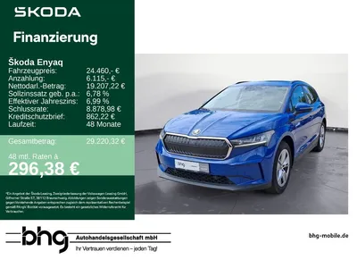 Skoda Skoda Enyaq iV 50 Loft im Leasing von Null-Leasing