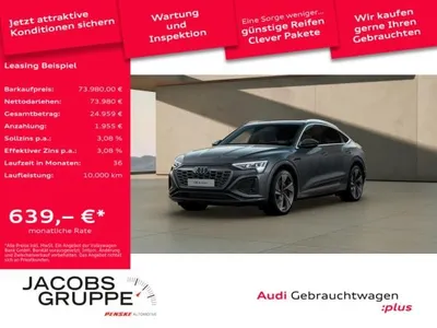 Audi Audi Q8 Sportback 55 S line/Matrix/Pano/AHK/360°/HuD/22Zoll im Auto Abo von LeasingMarkt.de