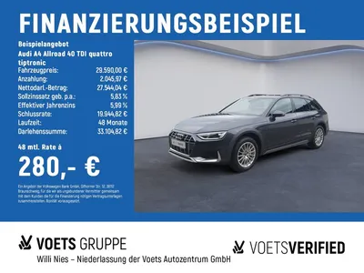 Audi Audi A4 Allroad 40 TDI quattro tiptronic LED+STANDHZ im Leasing von Null-Leasing