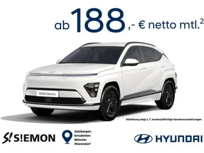 Hyundai Hyundai Kona Elektro Select ⚡ 65,4kWh ⚡ sofort verfügbar ⚡ andere Farben möglich ⚡ im Auto Abo von LeasingMarkt.de