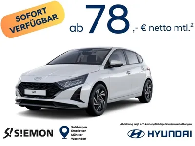 Hyundai Hyundai Hyundai i20 Trend 1.0 T-GDI MT 74 kW Gewerbekunden im Auto Abo von 9Drive