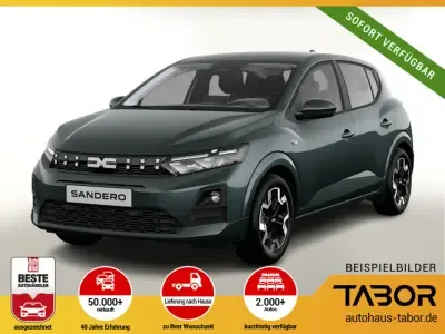 Dacia Dacia Sandero Journey TCe 100 ParkAssist Kam PDC vo/hi im Leasing von 9Drive