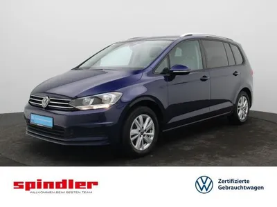 VW Volkswagen Touran Comfortline 1.5TSI DSG/ 7-Sitze, AHK, RFK im Auto Abo von LeasingMarkt.de