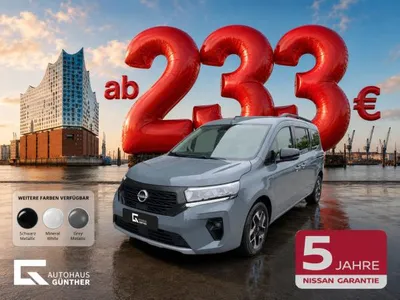 Nissan Nissan Townstar Kombi Aut. Tekna 7-Sitzer - sofort verfügbar - weitere Farben auf Lager im Leasing von LeasingMarkt.de