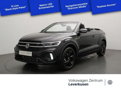 VW Volkswagen T-Roc Cabriolet DSG R-Line MATRIX AHK KAM ACC im Leasing von Null-Leasing