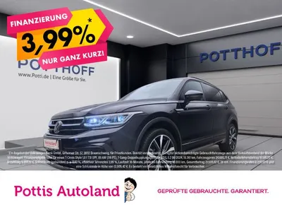 VW Volkswagen Tiguan Allspace 2.0 TDI DSG 4M R-LINE STDHZG AHK im Leasing von Null-Leasing