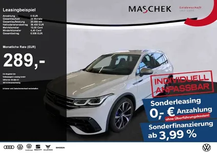 VW Volkswagen Tiguan R 2.0 TSI Sonderleasing! Area View DCC Ma im Auto Abo von Null-Leasing