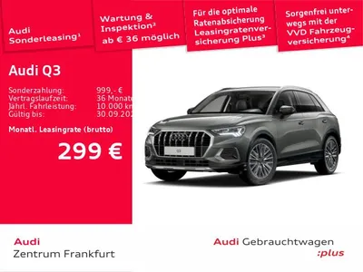 Audi Audi Q3 35 TFSI advanced +LED+ACC+NAVI+EL-HECKKLAPPE+ im Leasing von Null-Leasing