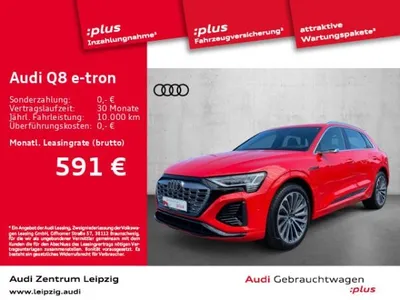 Audi Audi Q8 e-tron 55 qu. S line *Dig.-Matrix*Pano*HuD* im Auto Abo von LeasingMarkt.de