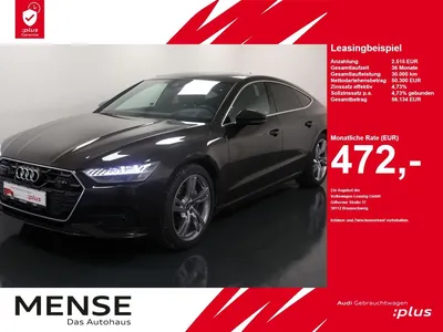 Audi Audi A7 Sportback 45 TDI quattro S tronic Matrix|AHK im Leasing von Null-Leasing