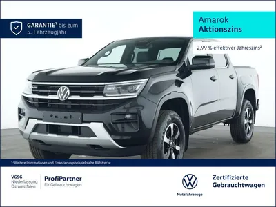 VW Volkswagen Amarok DC Style 4Motion AHK ACC IQ Light Navi im Leasing von Null-Leasing