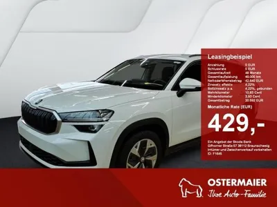 Skoda Skoda Kodiaq SELECTION 2.0TDI 4x4 DSG MATRIX.AHK.KAMERA.KESSY.NAVI.SHZG im Auto Abo von LeasingMarkt.de