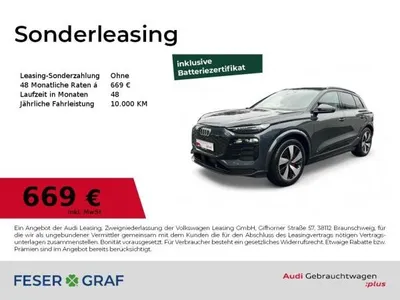 Audi Audi Q6 e-tron Q6 SUV e-tron performance 360°Cam/B&O/HUD/ACC/AH im Auto Abo von LeasingMarkt.de