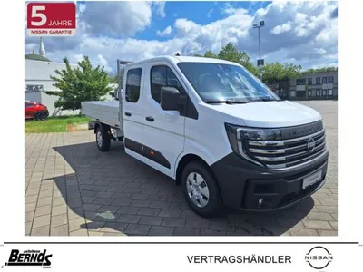 Nissan Nissan Interstar PRITSCHE 🛠️ Double Cab L2H1✔️ 3,5 dCi 150 N-Connecta ➡️LEDER*KLIMA*ALLWETTERREIFE im Leasing von LeasingMarkt.de