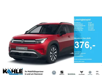 VW Volkswagen ID. Cross Life 52 kWh CarPlay CCS ACC AHK LED im Leasing von Null-Leasing