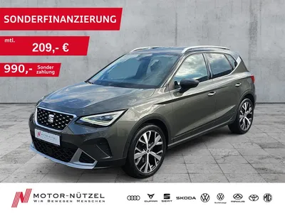 Seat Seat Arona 1.0 TSI Xperience LED+NAVI+RFK+ACC+18"LM im Leasing von Null-Leasing