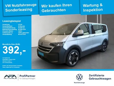 VW Volkswagen T7 e-Caravelle PanAmericana LED*AHK*Navi*RFK im Leasing von Null-Leasing