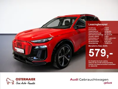 Audi Audi Q6 e-tron S-LINE QUATTRO NP:102tEUR! AHK.B&O.BEI im Leasing von Null-Leasing