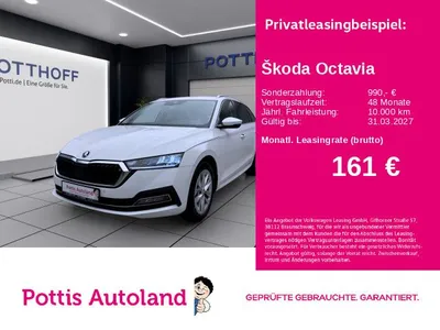 Skoda Skoda Octavia Combi 2.0 TDI DSG STYLE NAVI HuD PDC SIT im Leasing von Null-Leasing