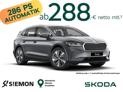 Skoda SKODA ENYAQ 85 L&K 210KW ✔️ Gewerbekundenaktion ✔️ 3 Fahrzeuge im Vorlauf im Auto Abo von Null-Leasing