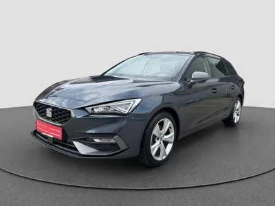 Seat Seat Leon Sportstourer 1.5 eTSI DSG FR LED NAVI ACC PARKASS SHZ im Auto Abo von LeasingTime