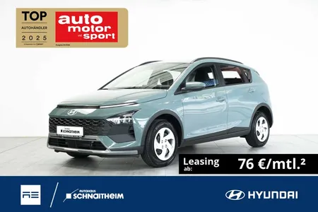 Hyundai Hyundai BAYON Select FL MY25 1.0 T-GDI 6-MT 74kw (100 PS im Leasing von Null-Leasing