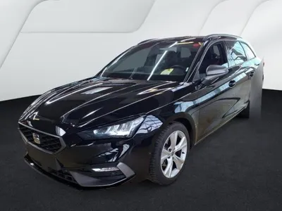 Seat Seat Leon Sportstourer FR-Line 1.5 eTSI 110kW DSG - LED Navi Kamera LM SHZ App-Connect Virtual Cockpit GJR ACC im Auto Abo von LeasingMarkt.de