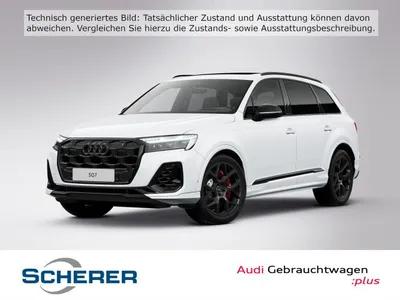 Audi Audi SQ7 TFSI quattro *LASER*PANO*AHK*7-SITZER* im Auto Abo von Null-Leasing