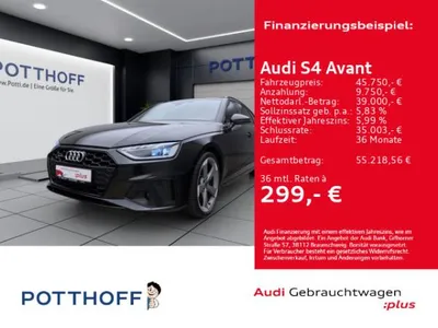 Audi Audi S4 Avant Q PANO NAVI VIRTUAL SITZHZG PDC im Leasing von LeasingMarkt.de