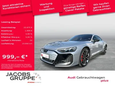 Audi Audi RS e-tron GT Facelift/Carbon/193UPE/S-Sitze/Laser/HuD/360° im Auto Abo von LeasingMarkt.de