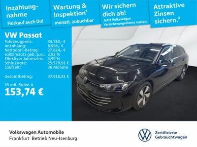 VW Volkswagen Passat 1.5 TSI DSG eHybrid Business Navi AHK Spurwechselassistent Rückfahrkamera DAB+ im Auto Abo von LeasingMarkt.de