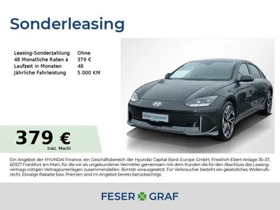 Hyundai Hyundai IONIQ 6 Ioniq 6 UNIQ-PAKET LEDER NAVI KAMERA MATRIX 20 im Auto Abo von LeasingMarkt.de