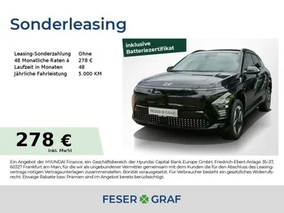 Hyundai Hyundai KONA Kona TREND NAVI CAM SHZ LHZ CARPLAY LED KLIMA im Leasing von LeasingTime