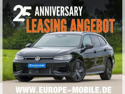 VW Volkswagen Passat "25th Anniversary" R-Line 2.0 TDI 4MOTION 193 DSG (UVP 70.450€/SOFORT) BLACK/IQ/HEAD/AHK/PANO/ASSIST im Leasing von LeasingMarkt.de