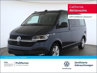 VW Volkswagen T6.1 California Coast 4Motion DSG LED Bluetooth im Auto Abo von LeasingMarkt.de