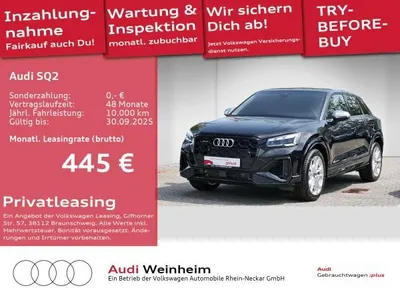 Audi Audi SQ2 TFSI quattro Black-Paket S-Sitze AHK Matrix LED uvm im Auto Abo von LeasingMarkt.de