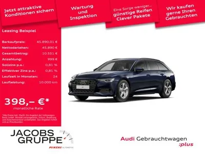 Audi Audi A6 Avant 40TDI advanced Black/Matrix/HuD/360°/ACC im Auto Abo von LeasingMarkt.de