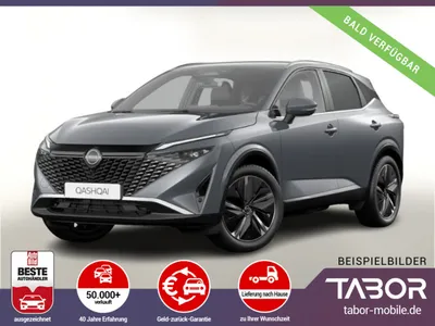 Nissan Nissan Nissan Qashqai AT Tekna Pano HUD eHk SHZ ACC 19"LM Nav im Leasing von 9Drive