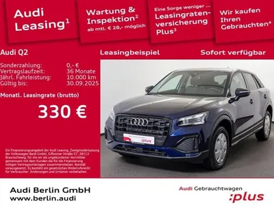 Audi Audi Q2 Advanced 35 TFSI S tr: AHK VIRTUAL PDC MATRIX im Auto Abo von LeasingMarkt.de