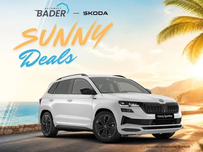 Skoda Skoda Karoq Sportl. 4x4 "Sunny Deals" AUTOWELT-BADER! im Leasing von Null-Leasing