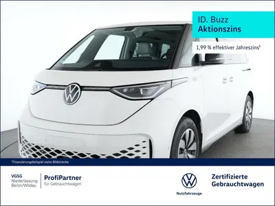 VW Volkswagen ID. Buzz Pro AHK Pano Wärmepumpe Bluetooth Navi im Leasing von Null-Leasing