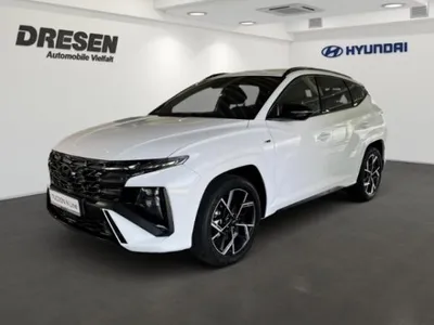 Hyundai Hyundai Tucson 1.6 N Line🚀| Assistenz-Paket | Sitz-Paket | Rückfahrkamera | Navi | Klimaauto. | Allrad im Auto Abo von LeasingMarkt.de
