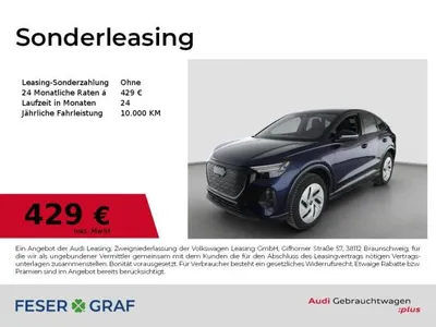 Audi Audi Q4 e-tron Q4 Sportback 55 quattro MATRIX SONOS ACC 360° im Auto Abo von LeasingMarkt.de