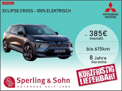 Mitsubishi Mitsubishi Eclipse Cross DIAMANT TOP 615km ✔️⚡  Sitzheizung  - NAVI - Standheizung ✔️0,25% im Auto Abo von LeasingMarkt.de