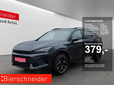 Cupra Cupra Formentor 2.0 TSI DSG 4Drive VZ HD-MATRIX NAVI AHK SENNHEISER 19 AREA-VIEW im Leasing von 9drive