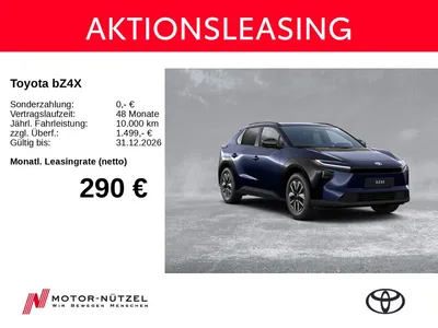 Toyota Toyota bZ4X Comfort *NEUES MODELL* im Leasing von Null-Leasing