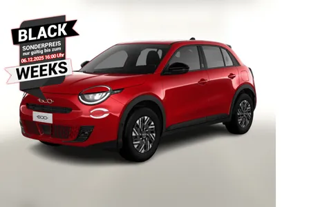 Fiat 600e 54kWh RED 11kW-OBC CarPlay Wärmepumpe PDC Auto-Abo privat im Auto Abo von Autohaus Tabor