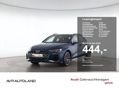 Audi Audi S3 Sportback TFSI quattro S tronic MATRIX +WKR im Leasing von Null-Leasing