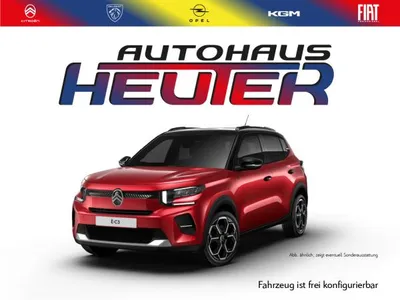 Citroen Citroën C3 Elektromotor 113 Standard-Range MAX im Auto Abo von LeasingMarkt.de