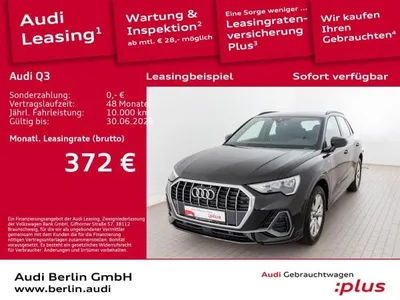 Audi Audi Q3 S line 35 TDI S tr. RFK NAVI LED VIRTUAL im Auto Abo von LeasingMarkt.de